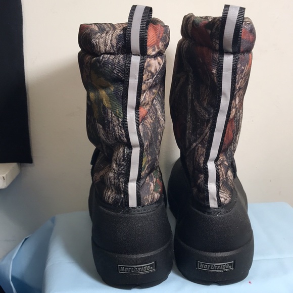Man Northside 3M Thinsulate Camo and Black Boots Size 7 - Picture 7 of 9